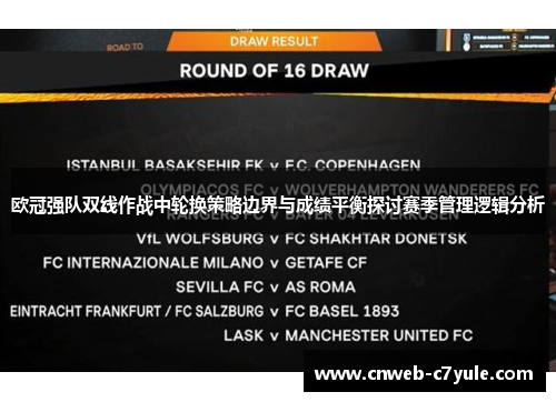 欧冠强队双线作战中轮换策略边界与成绩平衡探讨赛季管理逻辑分析